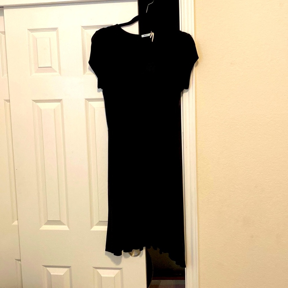 Kimchi Blue Black Wrap Skater dress size L